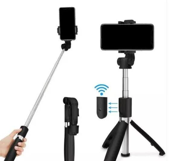 Wireless Selfie Stick with Tripod Stand 3-in-1