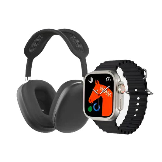 Crown C9 Smart Watch + Headphones