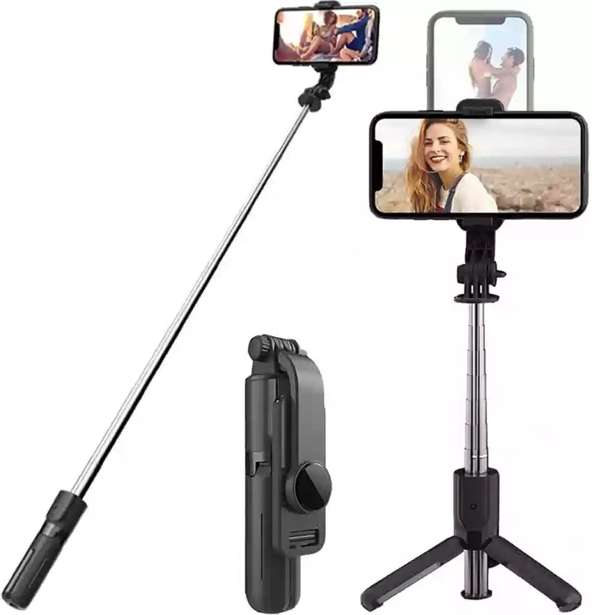 Wireless Selfie Stick with Tripod Stand 3-in-1