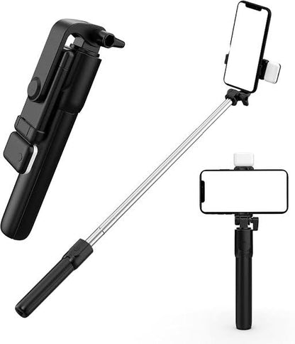 Wireless Selfie Stick with Tripod Stand 3-in-1